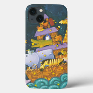 Etui iPhone 13 Arche la nuit