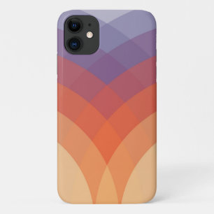 Case-Mate iPhone Case Arches pastel violettes, orange et bleues