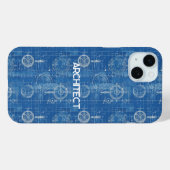 Coques Case-Mate iPhone Architecte du plan (Verso (horizontal))