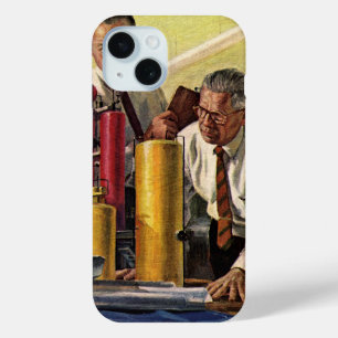 Coque Pour iPhone 15 Architectes travaillant dans un bureau, entreprise