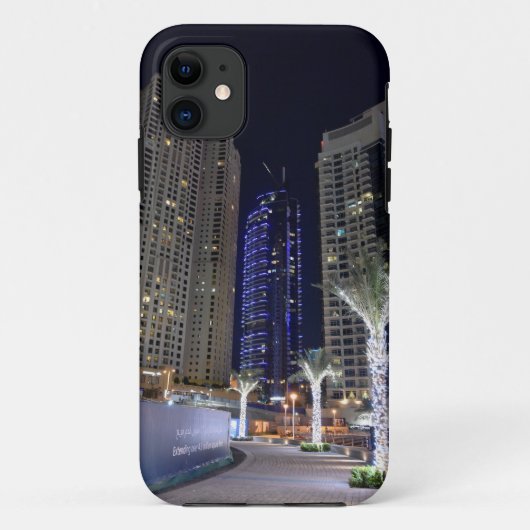 Coques Case-Mate iPhone Architecture de Dubaï la nuit (Dos)