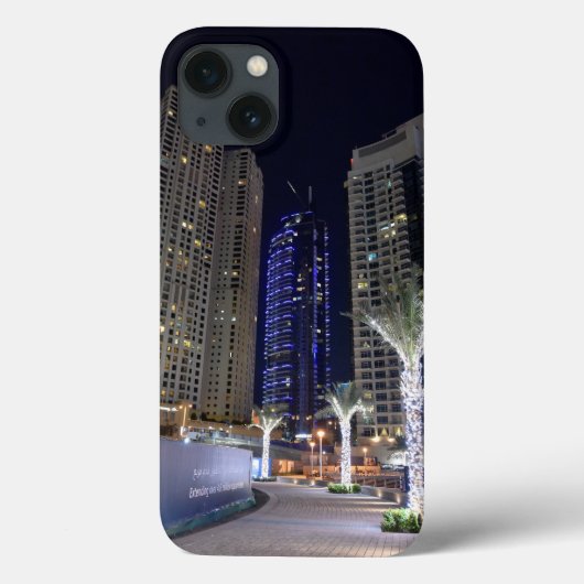 Coques Case-Mate iPhone Architecture de Dubaï la nuit (Verso)