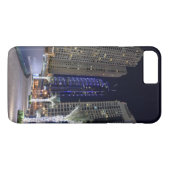 Coques Case-Mate iPhone Architecture de Dubaï la nuit (Dos (Horizontal))