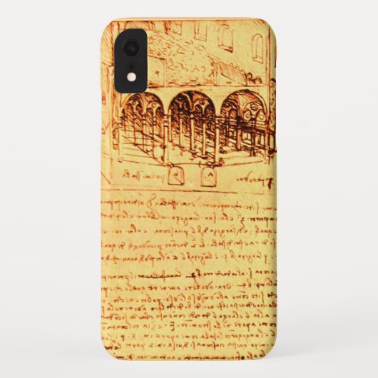 COQUES Case-Mate iPhone ARCHITECTURE DE LA RENAISSANCE,ARCHITECTE,INGÉNIEU (Dos)