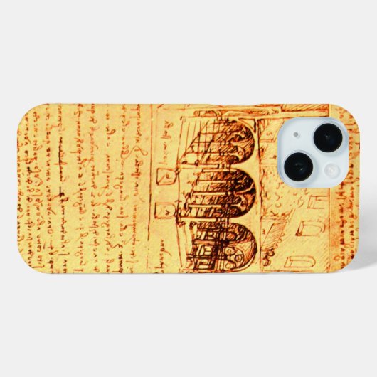 COQUES Case-Mate iPhone ARCHITECTURE DE RENAISSANCE, ARCHITECTE, INGÉNIEUR (Verso (horizontal))