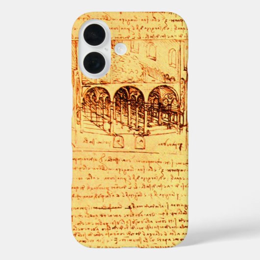 COQUES Case-Mate iPhone ARCHITECTURE DE RENAISSANCE, ARCHITECTE, INGÉNIEUR (Verso)