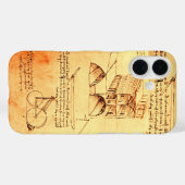 COQUES Case-Mate iPhone ARCHITECTURE DE RENAISSANCE, ARCHITECTE, INGÉNIEUR (Verso (horizontal))