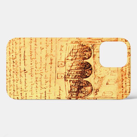 COQUES Case-Mate iPhone ARCHITECTURE DE RENAISSANCE, ARCHITECTE, INGÉNIEUR (Verso (horizontal))