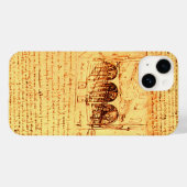 COQUES Case-Mate iPhone ARCHITECTURE DE RENAISSANCE, ARCHITECTE, INGÉNIEUR (Verso (horizontal))