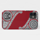 Coques Case-Mate iPhone ARCHITECTURE DE RENAISSANCE Monogramme de Bourgogn (Dos (Horizontal))