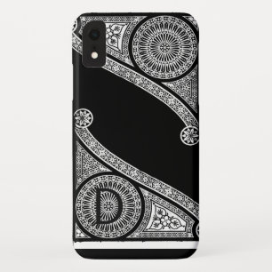 Etui iPhone Case-Mate ARCHITECTURE DE RENAISSANCE Monogramme noir blanc