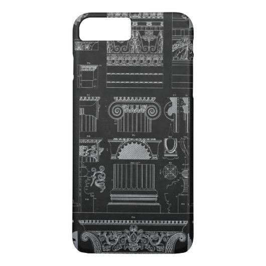 Coques Case-Mate iPhone Architecture graphique IV (Dos)