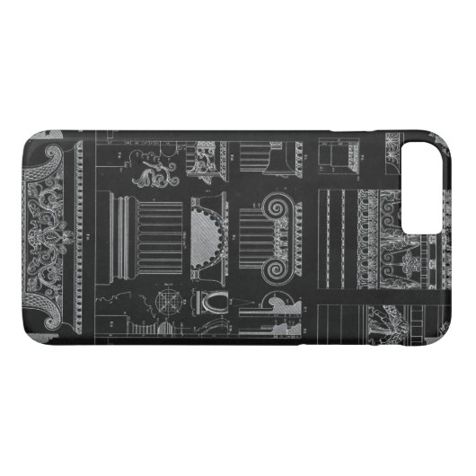 Coques Case-Mate iPhone Architecture graphique IV (Dos (Horizontal))