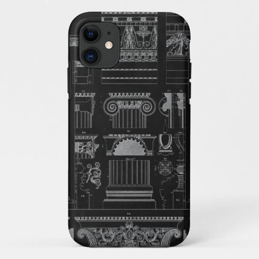 Coques Case-Mate iPhone Architecture graphique IV (Dos)