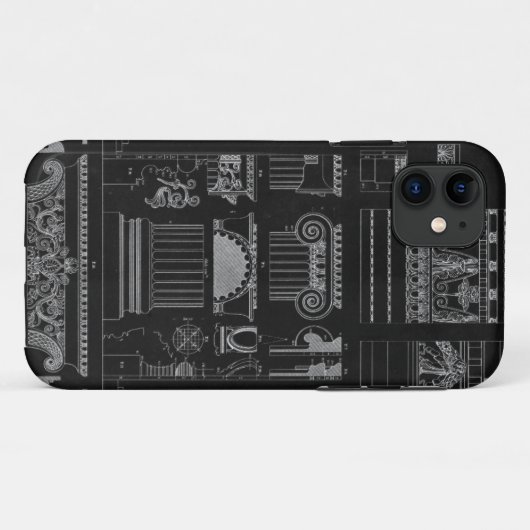 Coques Case-Mate iPhone Architecture graphique IV (Dos (Horizontal))