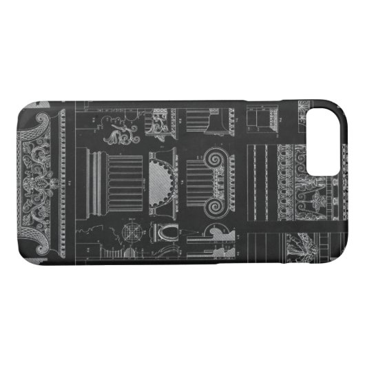 Coques Case-Mate iPhone Architecture graphique IV (Dos (Horizontal))