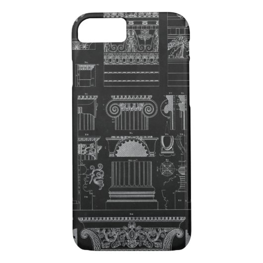 Coques Case-Mate iPhone Architecture graphique IV (Dos)