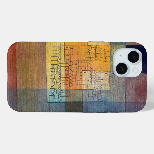 Coques Case-Mate iPhone Architecture polyphonique | Paul Klee | (Verso (horizontal))