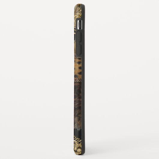 Coques Case-Mate iPhone Arcos Leopard Chic Monogramme dur (Dos/Gauche)