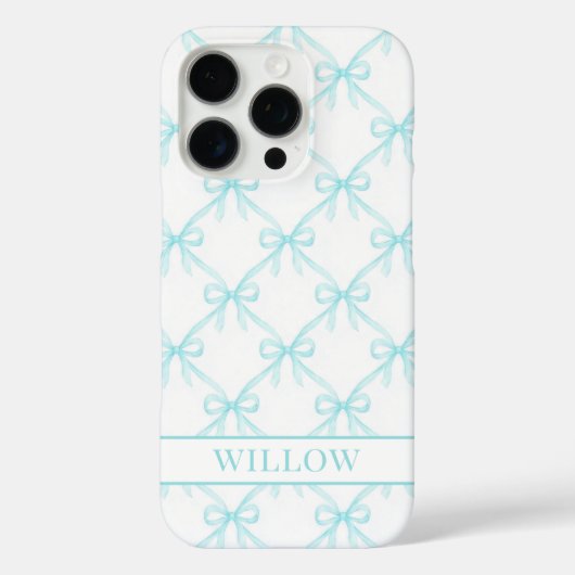 Coques Case-Mate iPhone Arcs aquarelle Aqua Coquette (Verso)