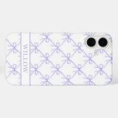 Coques Case-Mate iPhone Arcs de Coquette Violette Aquarelle (Verso (horizontal))