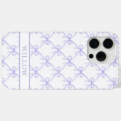 Coques Case-Mate iPhone Arcs de coquette violette aquarelle (Verso (horizontal))