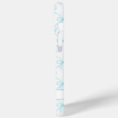 Coques Case-Mate iPhone Arcs de couleur aqua Coquette aquarelle (Verso / Gauche)