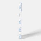 Coques Case-Mate iPhone Arcs de Watercolor Blue Coquette (Verso / Droite)