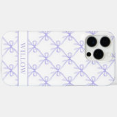 Coques Case-Mate iPhone Arcs de Watercolor Coquette Violet (Verso (horizontal))