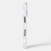 Coques Case-Mate iPhone Arcs de Watercolor Coquette Violet (Verso / Droite)