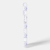 Coques Case-Mate iPhone Arcs de Watercolor Coquette Violet (Verso / Gauche)