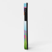 Coques Case-Mate iPhone Arcs-en-ciel et lapins (Dos/Gauche)