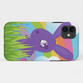 Coques Case-Mate iPhone Arcs-en-ciel et lapins (Dos (Horizontal))