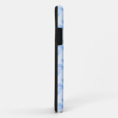 Coques Case-Mate iPhone Arcs-en-ciel Pastel boho - bleu (Dos/Droite)