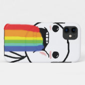 Coques Case-Mate iPhone Arcs-en-ciel vomissants (Dos (Horizontal))