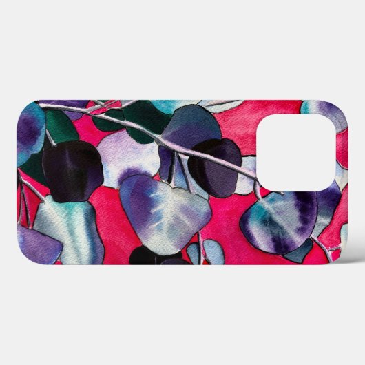 Coques Case-Mate iPhone Ardoise feuille gomme (Verso (horizontal))