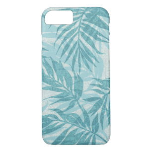 Case-Mate iPhone Case Areca Palms Hawaiian Tropical Vintage Aqua
