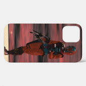 Coques Case-Mate iPhone ARES CYBORG, RED SUNSET Science Fiction, Sci-Fi (Verso (horizontal))