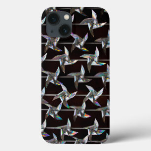 Case-Mate iPhone Case Argent iridescente mouvement torsion puissance du