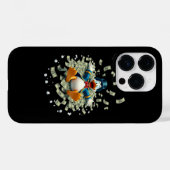 Coques Case-Mate iPhone Argent Plongée Delft Téléphone Case (Verso (horizontal))