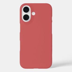 Coques iPhone 16 Argile de poterie rouge