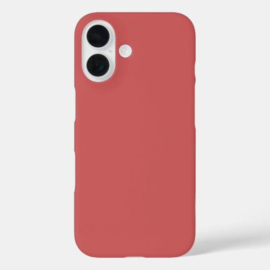 Coques Case-Mate iPhone Argile de poterie rouge (Verso)