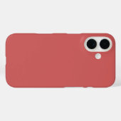 Coques Case-Mate iPhone Argile de poterie rouge (Verso (horizontal))