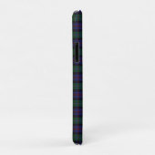 Coques Case-Mate iPhone Argyll District Tartan avec monogramme / nom (Dos/Droite)