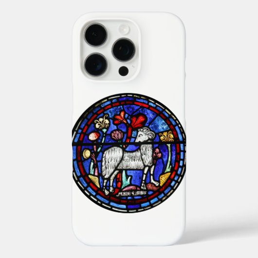 Coques Case-Mate iPhone Aries Ram Sheep Année Verre Tiré Chartres (Verso)