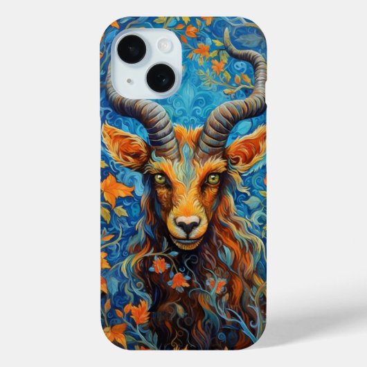 Coques Case-Mate iPhone Aries Zodiac Art moderne (Verso)