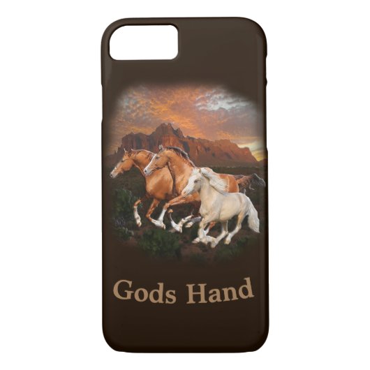 Coques Case-Mate iPhone Arizona Chevaux sauvages (Dos)