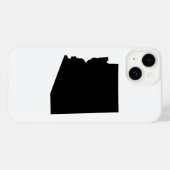 Coques Case-Mate iPhone Arizona en noir (Verso (horizontal))