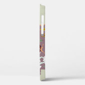 Coques Case-Mate iPhone Arkansas Illustré : Carte de voyage USA (Verso / Gauche)