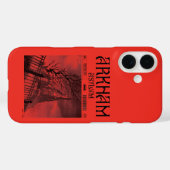Coques Case-Mate iPhone Arkham Asylum : Restreint (Verso (horizontal))